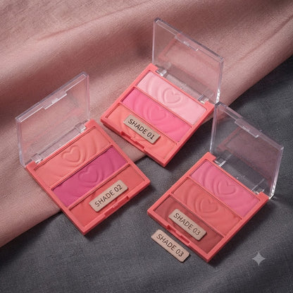 3 Shades Liquid Cheek Blush Matte Waterproof Long Lasting Buildable Pigmented Face Blush Daily Makeup For All Skin Tones