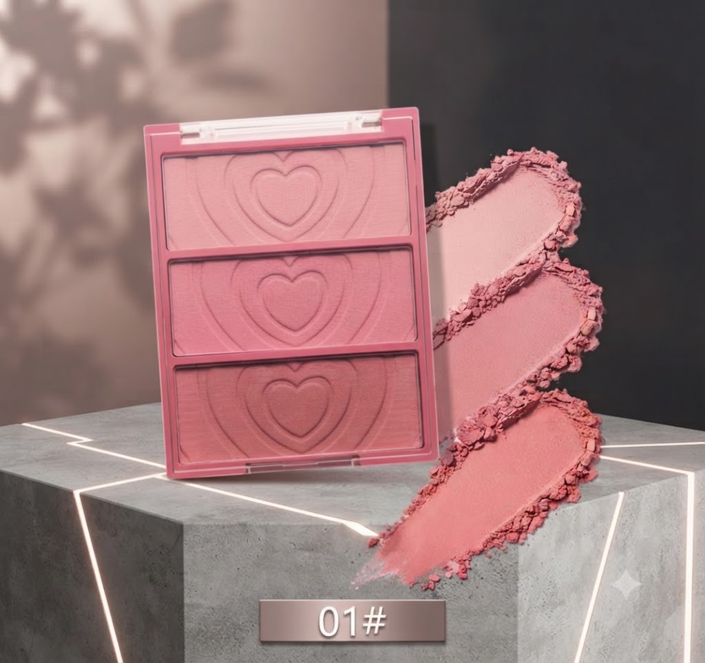 3 Shades Liquid Cheek Blush Matte Waterproof Long Lasting Buildable Pigmented Face Blush Daily Makeup For All Skin Tones