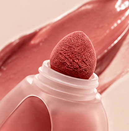 Aesthetic Liquid Blush with Built-In Applicator, Silky Texture Long-Lasting Natural Flush Makeup for a Softer & Brighter You