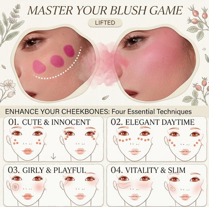 Hydrating Liquid Blush Light Easy To Apply Smooth Long Lasting Complexion Booster All Skin Friendly Women Makeup Gift For Festivals