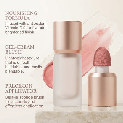 Hydrating Liquid Blush Light Easy To Apply Smooth Long Lasting Complexion Booster All Skin Friendly Women Makeup Gift For Festivals