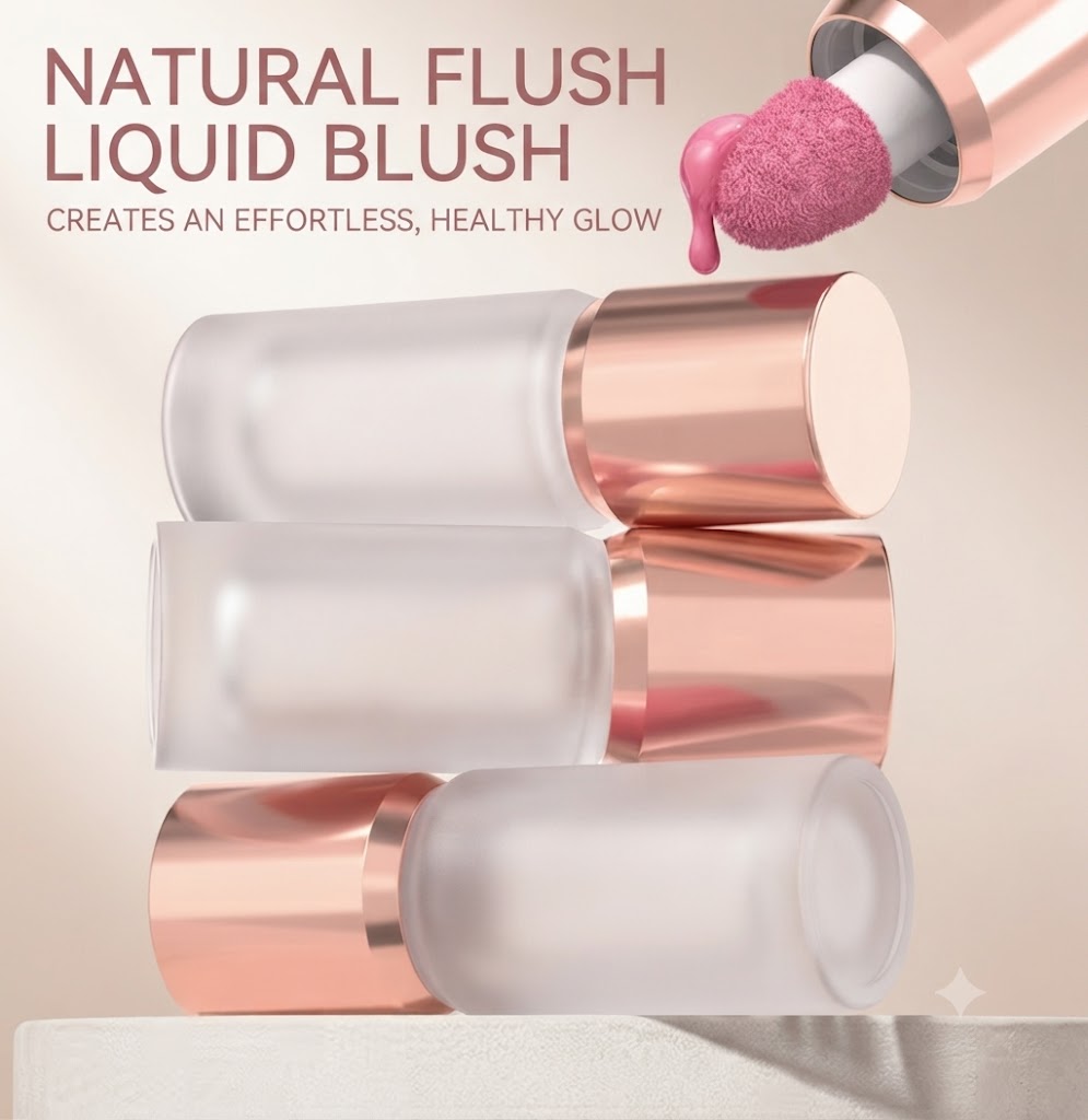 Hydrating Liquid Blush Light Easy To Apply Smooth Long Lasting Complexion Booster All Skin Friendly Women Makeup Gift For Festivals