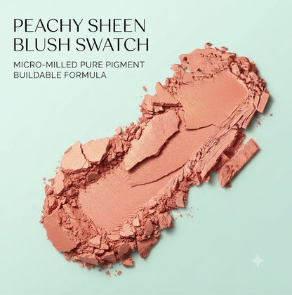 Lightweight Roll-On Matte Blush Buildable Coverage Waterproof Long Lasting Cheek Tint Infused With Honey Extract Natural Soft Complexion Portable Daily Makeup Ideal Cosmetic Gift For Women