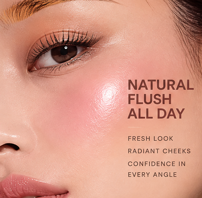 Liquid Blush Natural Fresh Radiant Weightless Formula Vitamin C Infused Buildable Face Cheek Makeup For Glow Skin