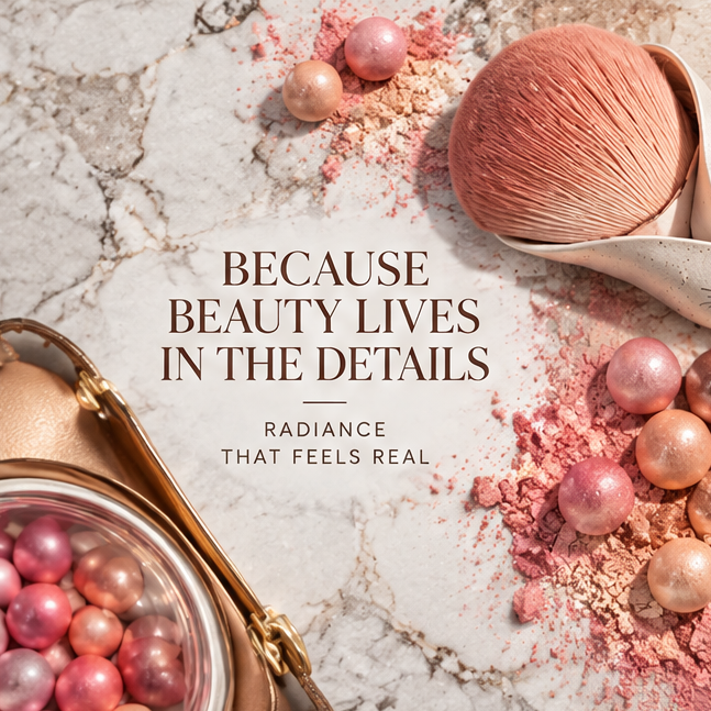 Multi-Tone Blush Beads - Natural Radiance in Every Bead, Seamless Color Harmony, Weightless on Skin, Long-Wearing Buildable Glow Makeup