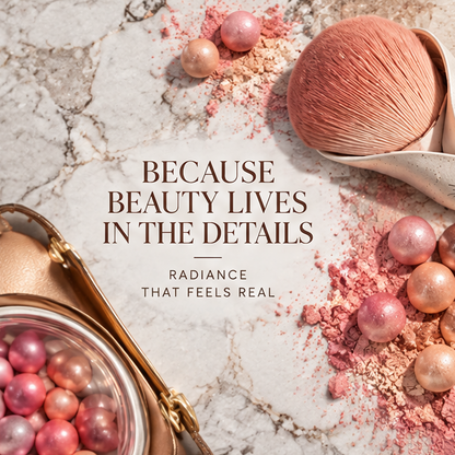 Multi-Tone Blush Beads - Natural Radiance in Every Bead, Seamless Color Harmony, Weightless on Skin, Long-Wearing Buildable Glow Makeup