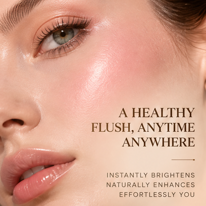 Multi Dimensional Baked Blush Powder, Weightless Buildable Luminous Cheek Makeup, All Day Wear Light Reflecting Glow Powder
