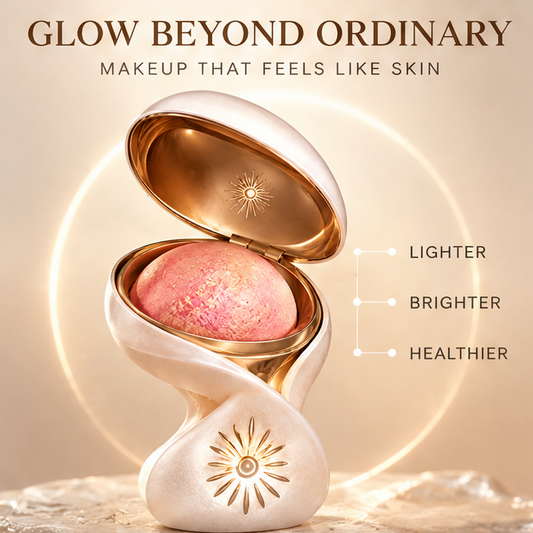 Multi Dimensional Baked Blush Powder, Weightless Buildable Luminous Cheek Makeup, All Day Wear Light Reflecting Glow Powder